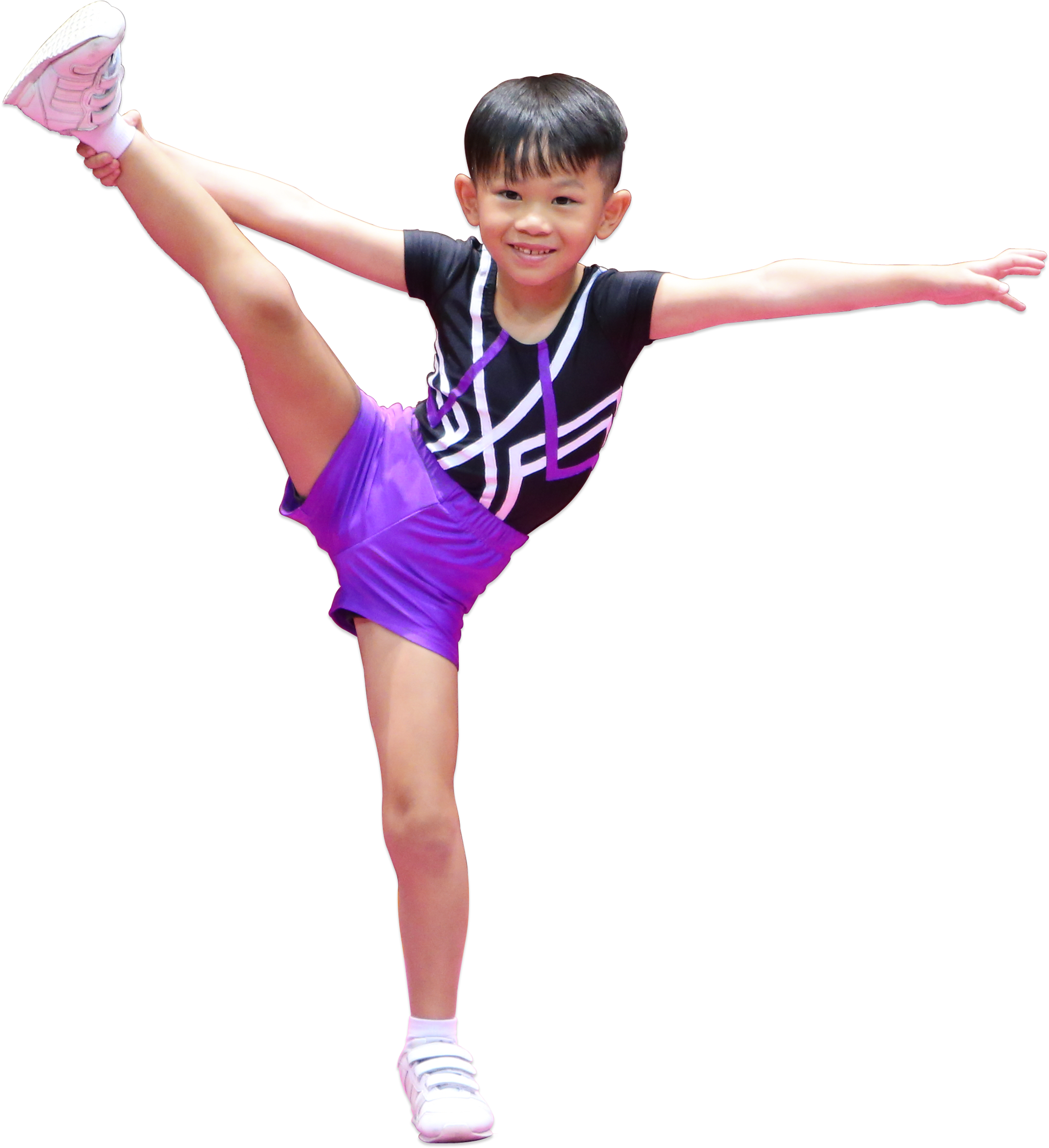 Our Aerobic Gymnastics Course - Gymnast (2346x2542), Png Download
