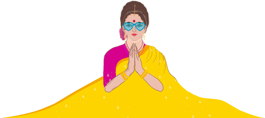 Navratri Sale - Illustration (900x393), Png Download
