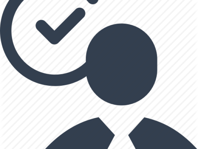 Office Management Clipart Man - Circle (640x480), Png Download