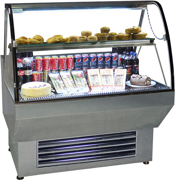 Banner Freeuse Library Stainless Steel Serve Over Fridges - Refrigerator (648x680), Png Download