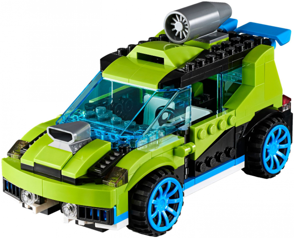 Lego Rocket Rally Car (980x980), Png Download