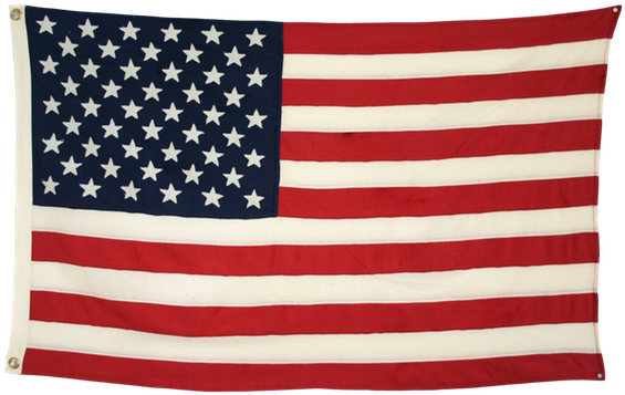 Beautiful American Flag Image Transparent & Png Clipart - Clip Art American Flag Small (680x453), Png Download
