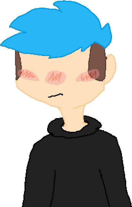 New Hairstyle Yahyeet - Cartoon (1000x1000), Png Download