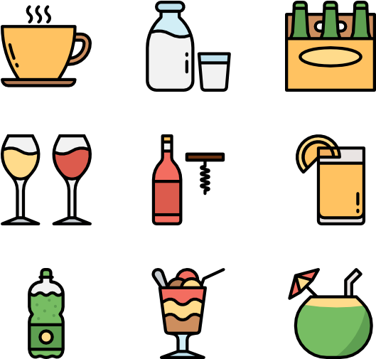 Beverage (600x564), Png Download