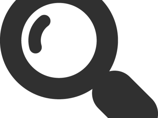 Search Button Clipart Icon - Circle (640x480), Png Download