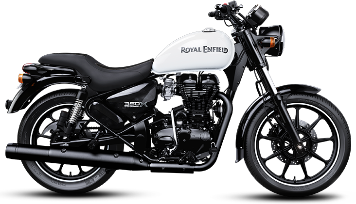 Royal Enfield Thunderbird X White (732x421), Png Download