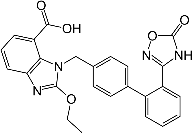 Azilsartan - Svg - Salicylaldehyde Derivatives (699x497), Png Download