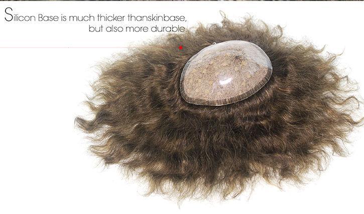 More Pictures Of Silicon Base Injected Hair Systems - Silicon Hair (725x428), Png Download