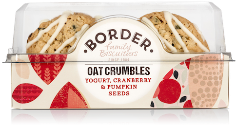 Border White Chocolate Raspberry Pistachio 175g (500x311), Png Download