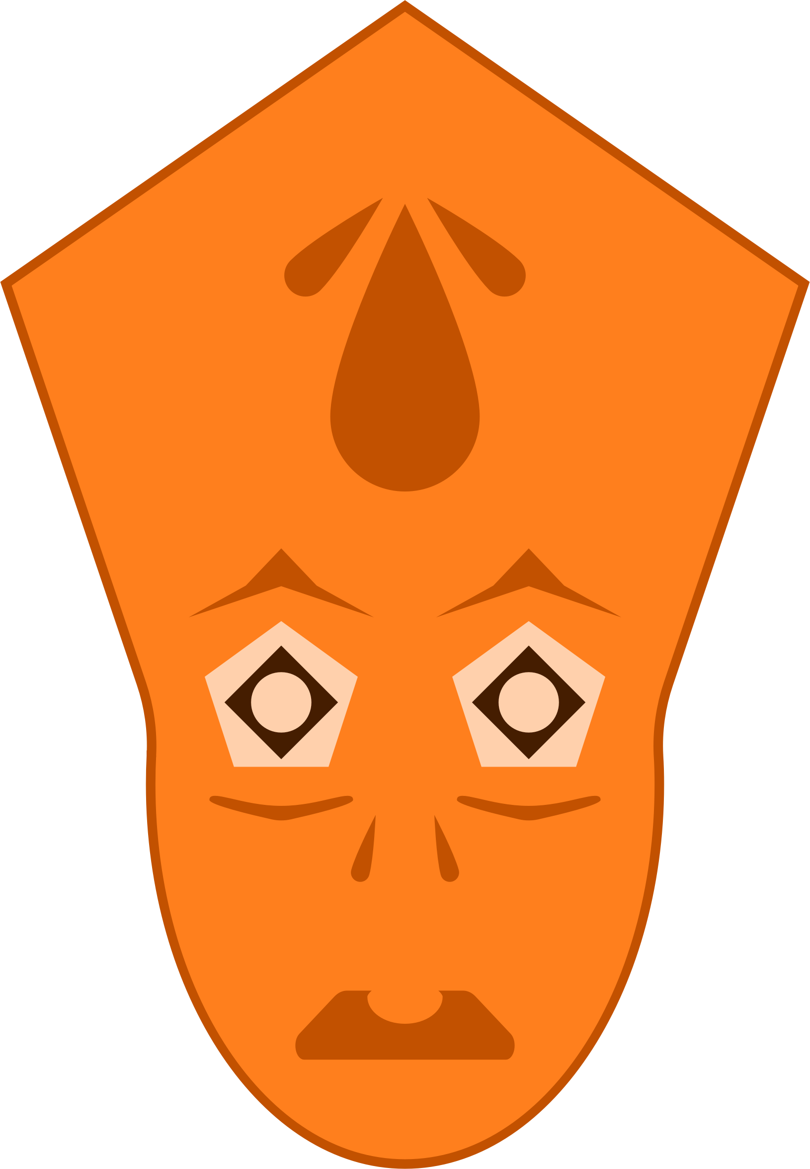 Big Image - Mask (1630x2350), Png Download