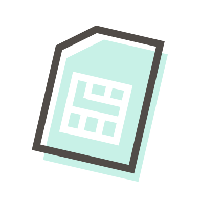 Sim-circle - Subscriber Identity Module (393x393), Png Download