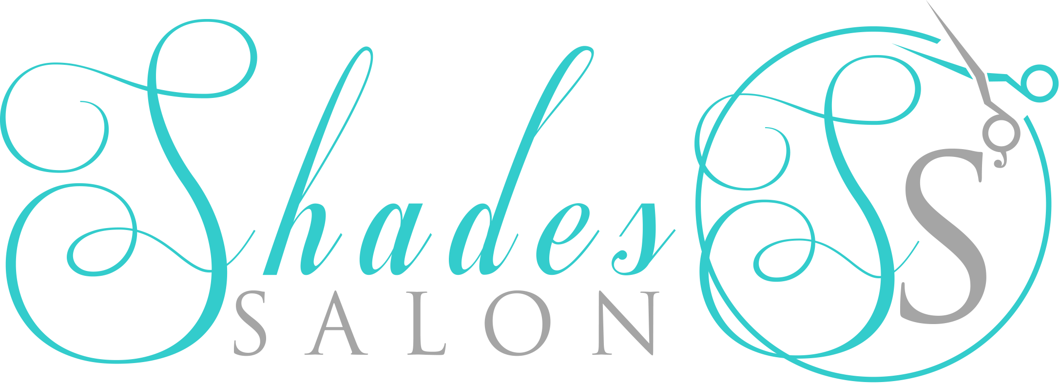 Shades Salon - Logo - Shades Salon (2175x788), Png Download