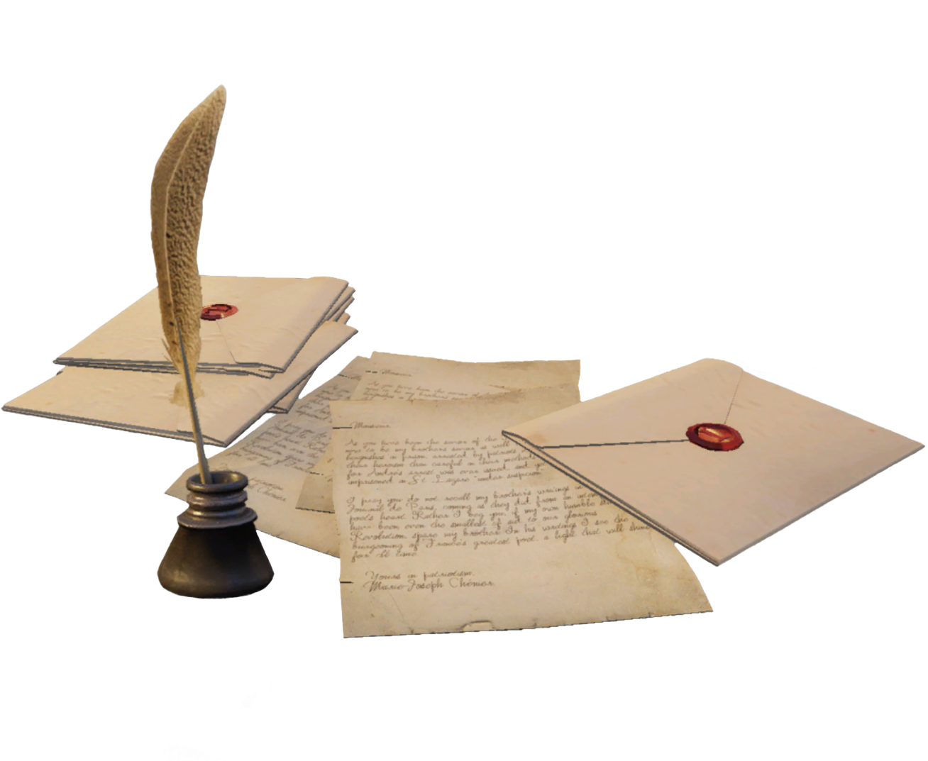 Acu Elise De La Serre Letters - Wiki (1362x1072), Png Download
