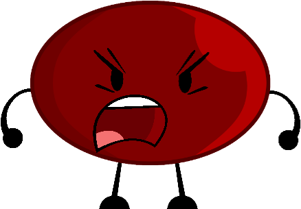 Maroon Oval Pose - Cartoon (640x360), Png Download
