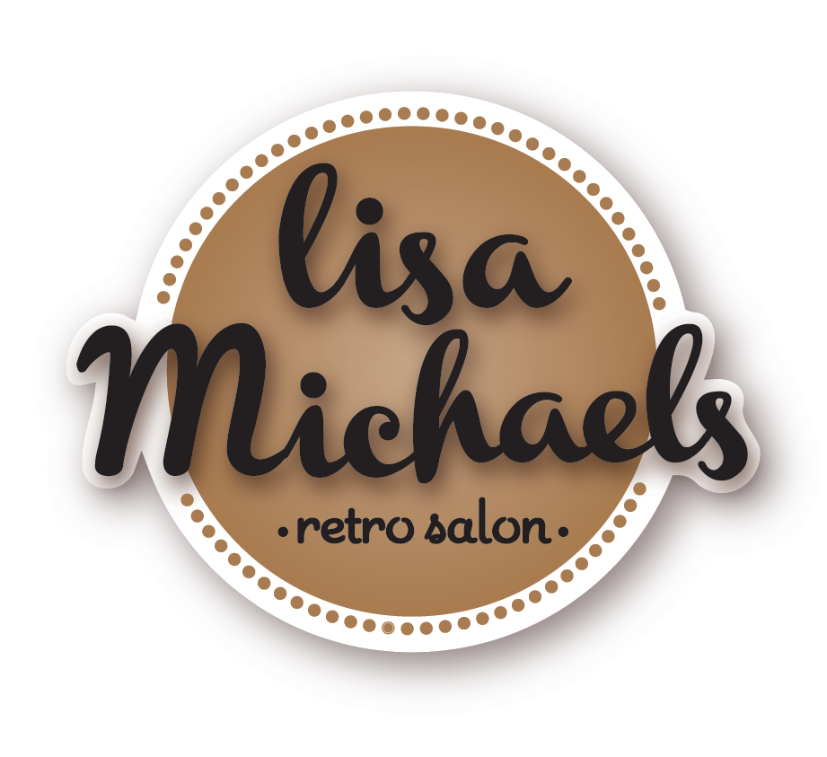 Lisa Michaels Retro Salon Logo - Lisa Michaels Salon (921x843), Png Download