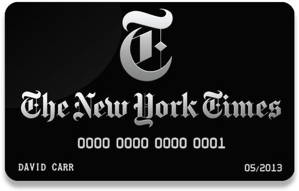 Over Three Years Ago, I Wrote A Blog Post About What - New York Times Card (600x379), Png Download