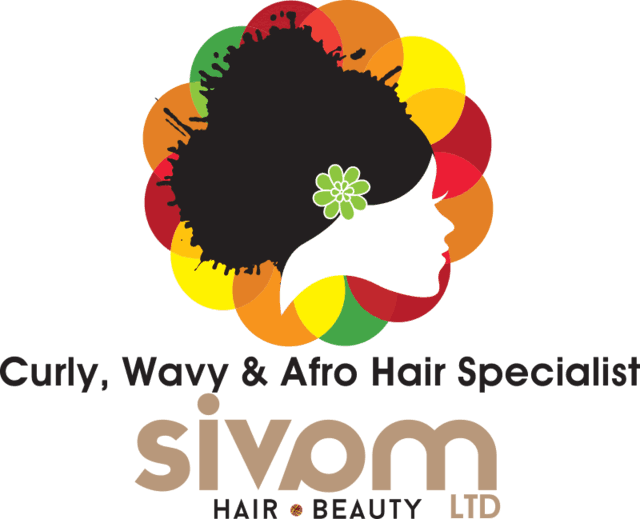 Sivam Hair Logo - Logo Beauty Salon Afro (640x519), Png Download