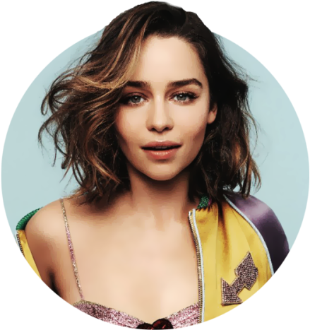 Icons Emilia Clarke (500x500), Png Download