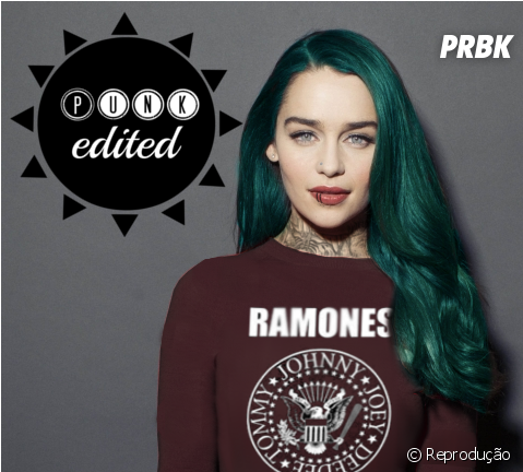 Emilia Clarke, De &quot - Trends International Wall Poster Ramones Seal, 22.375 (950x431), Png Download