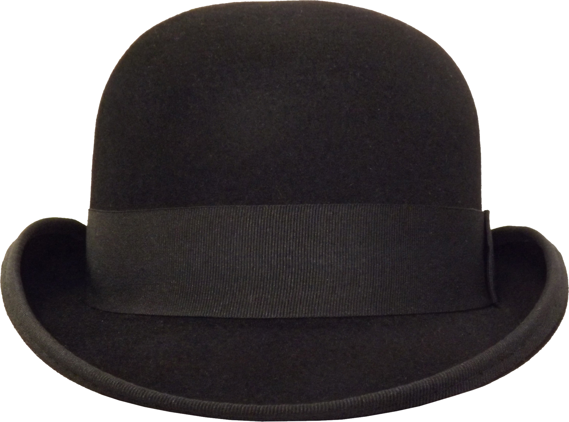 Bowler Hat Front View (1979x1466), Png Download