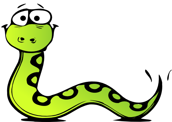 Stretchy Snake Clipart - Snake Clip Art (600x425), Png Download