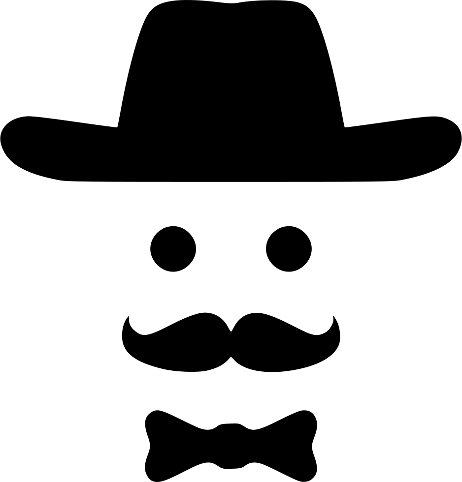 Download Bow Smile Fashion Hipster Man Svg Png Icon Free Download Hipster Cowboy Png Full Size Png Image Pngkit