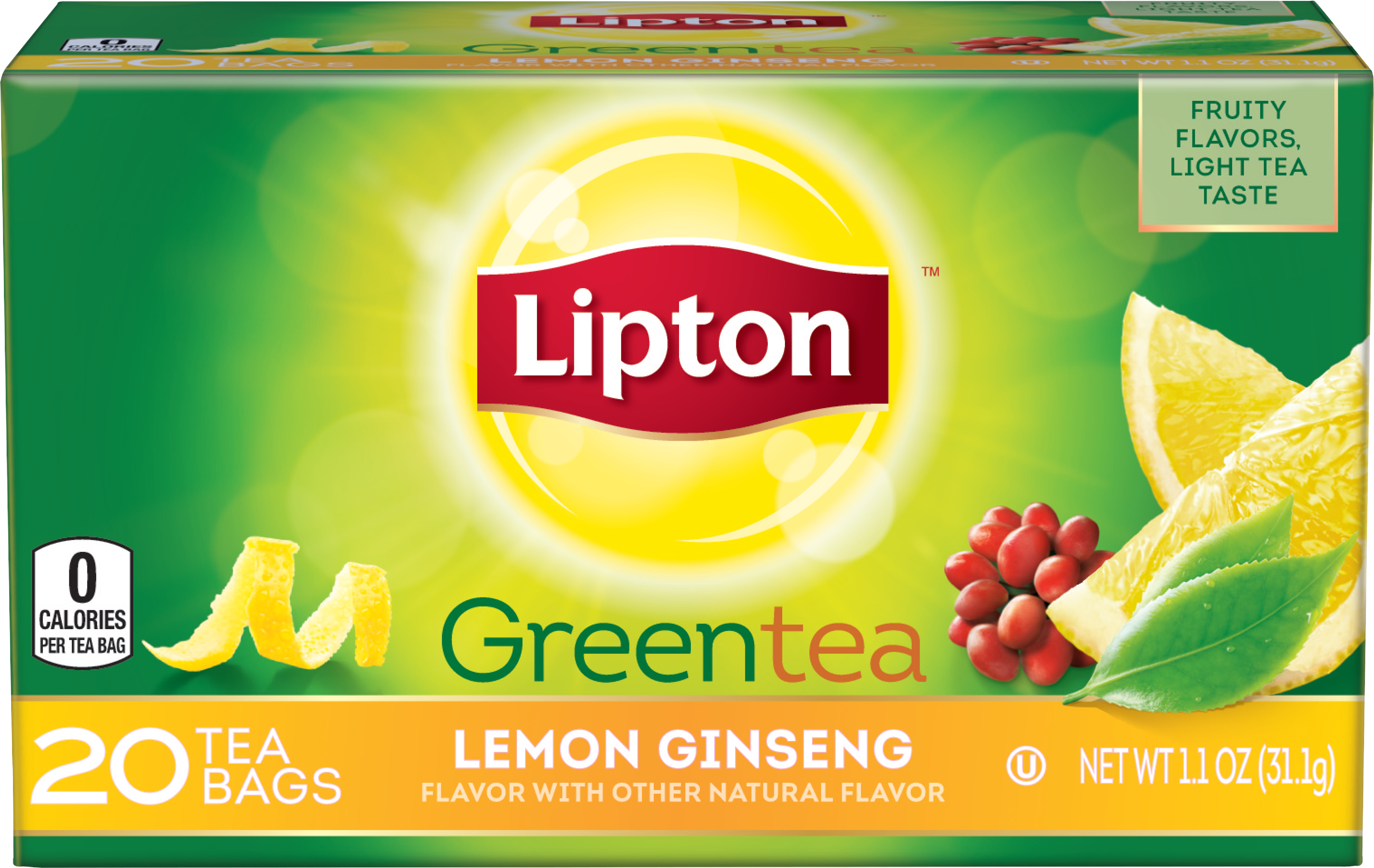Lipton Green Tea Types (5000x5000), Png Download