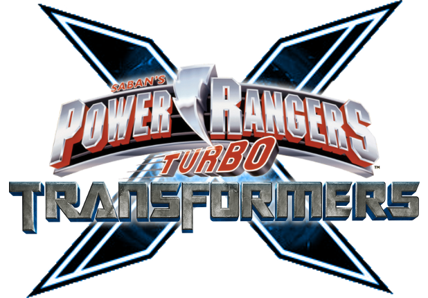 Power Rangers Turbo X Transformers Logo - Power Rangers Turbo 1 Dvd (618x430), Png Download