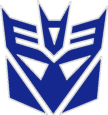 Logo Transformers - Decepticon Logo (381x405), Png Download