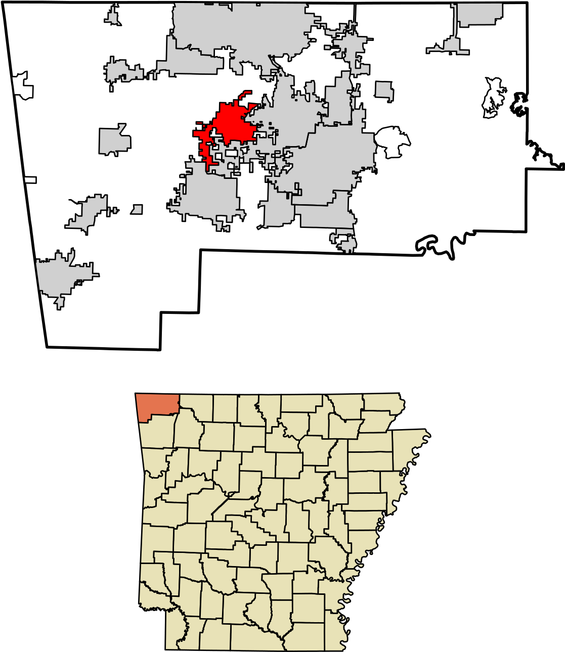 County Arkansas (1200x1372), Png Download