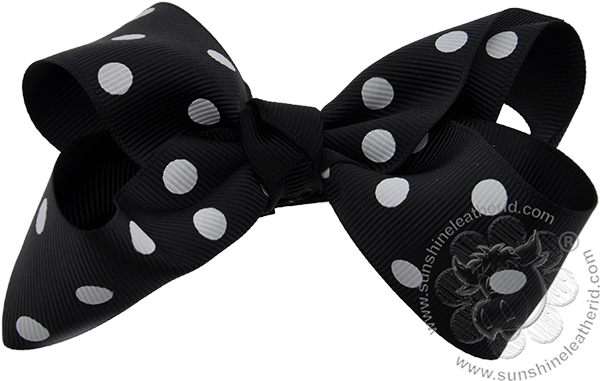 Black & White Polka Dot - Polka Dot (600x381), Png Download