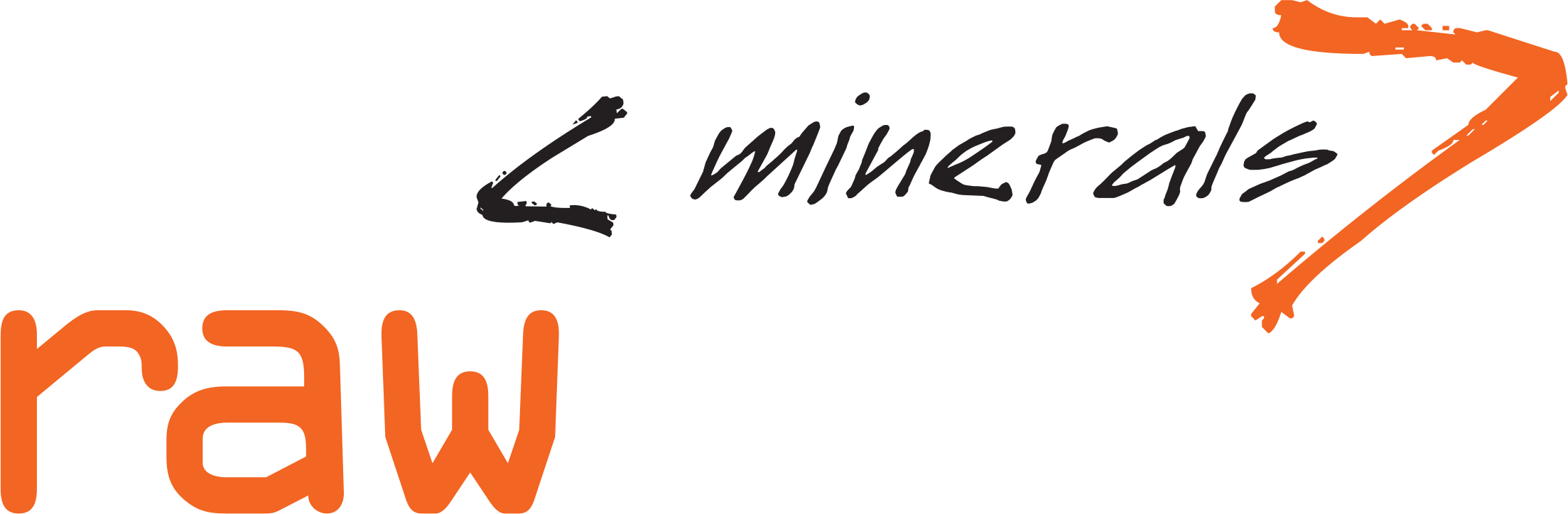Raw Logo Raw Logo - Mineral (2207x724), Png Download