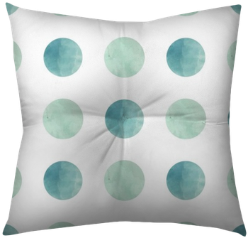 Tufted Floor Pillows Square Watercolor Texture Seamless - Cushion (400x400), Png Download