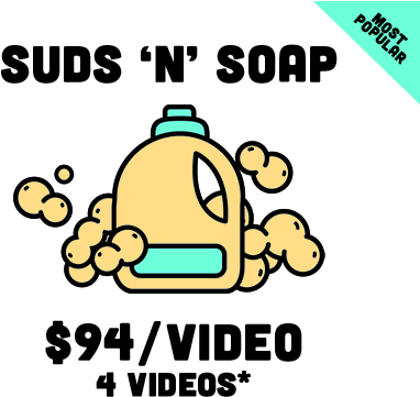 Suds 'n' Soap - Laundry (458x424), Png Download