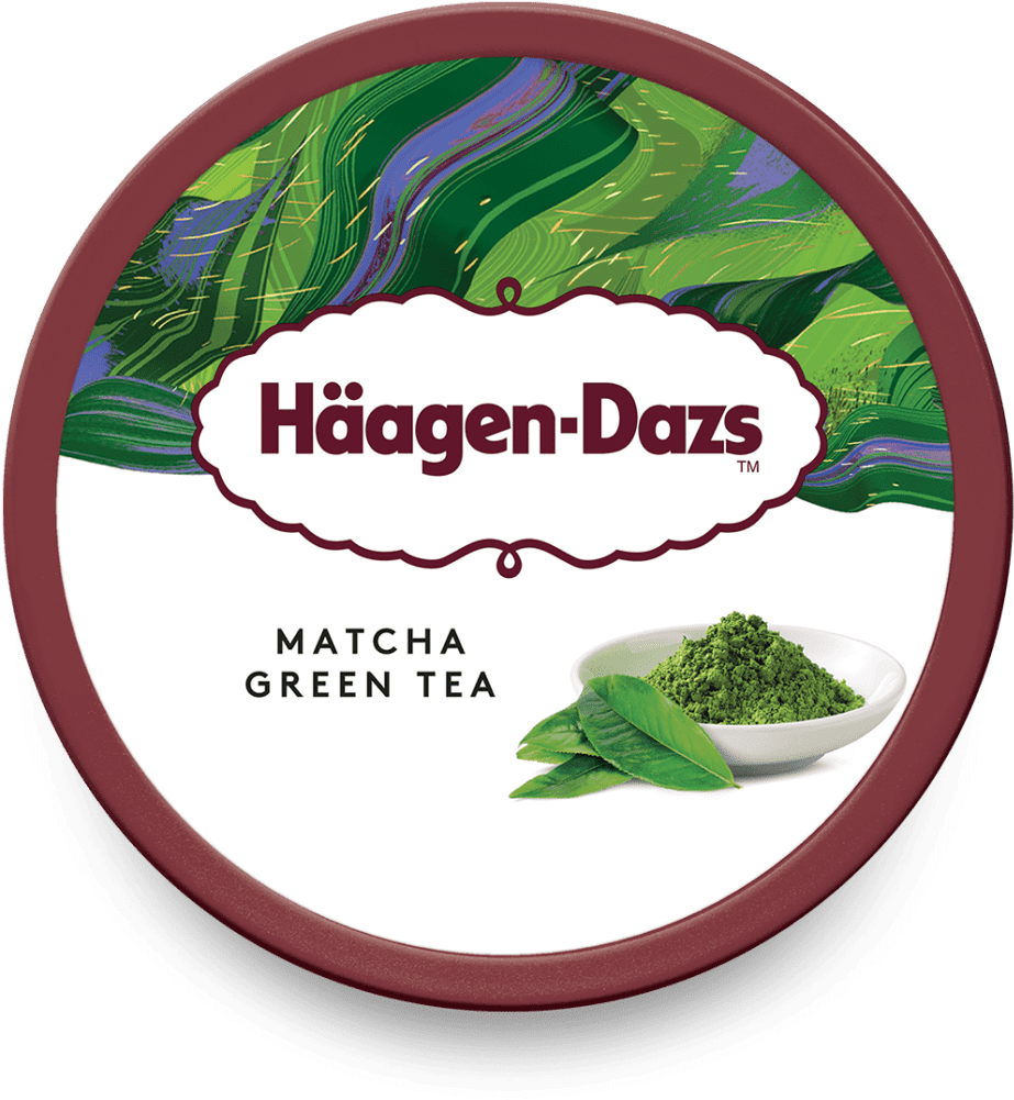 Matcha Green Tea - Haagen Dazs (1024x1024), Png Download