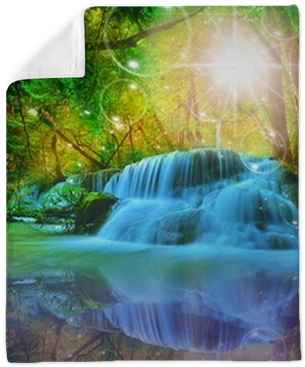 Twilight Zone Waterfalls Fantasy,soapsuds Vivid Light - Guided Imagery (400x400), Png Download