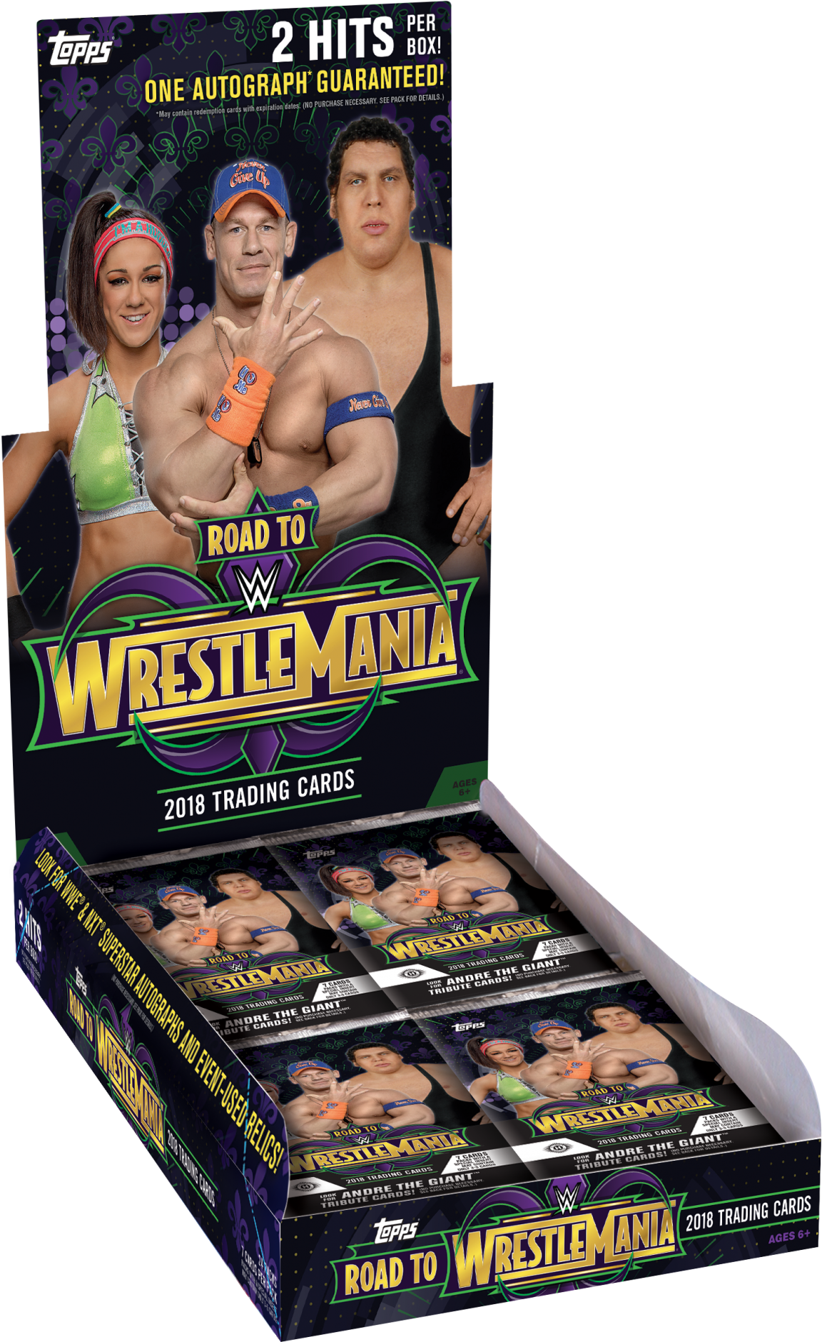 2018 Wwe Road To Wrestlemania - 2018 Wwe Road To Wrestlemania Cards (2000x2000), Png Download