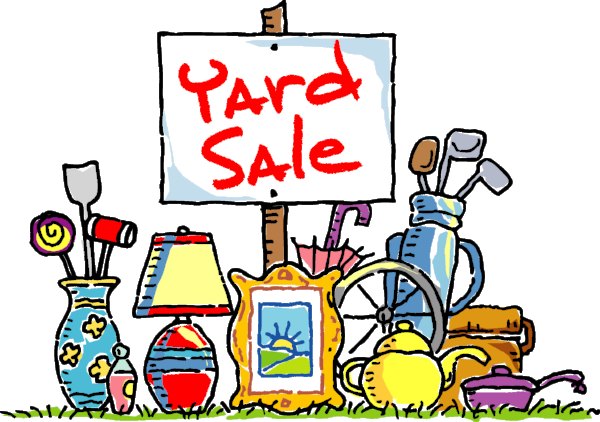 Church Yard Sale Png Jpg Freeuse Download - Yard Sales (600x422), Png Download