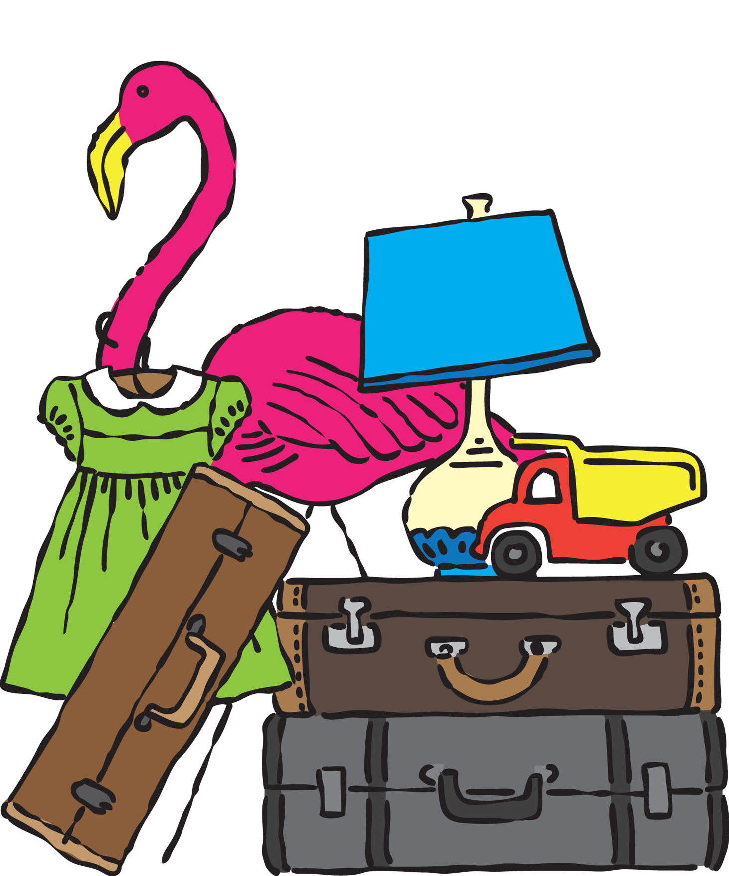 Jpg Royalty Free Library Garage Sale Clipart - Garage Sale Clip Art Png (1462x1756), Png Download