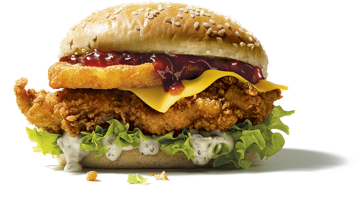 Kfc Burger Png Pic - Kfc Christmas Burger (1679x1033), Png Download