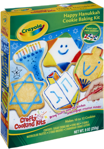 Crayola Cookie Kit, Happy Hanukkah - 12.1 Oz (600x600), Png Download