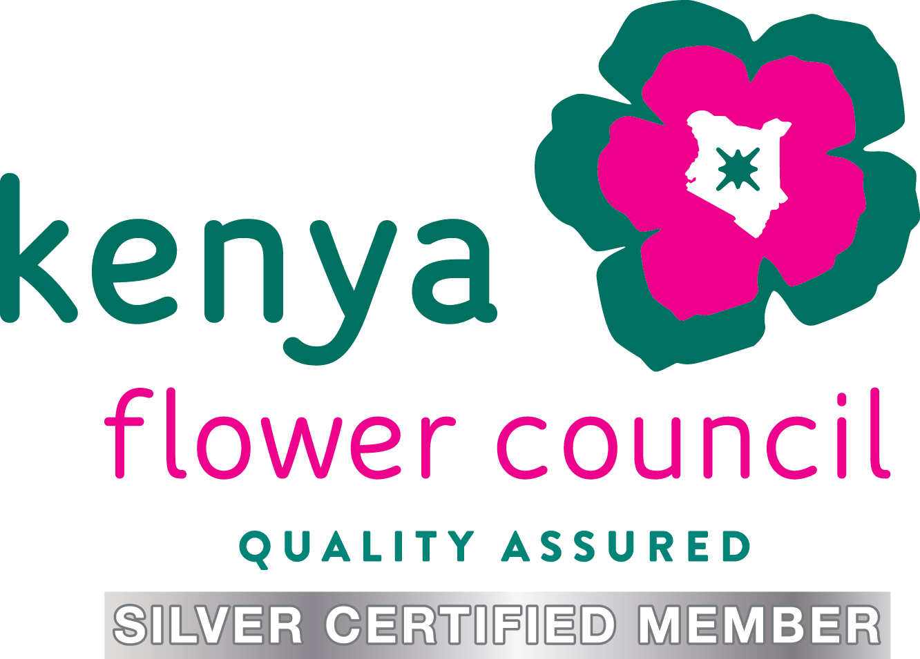 Kenya Flower Council - Kenya Flower Council Silver (1332x955), Png Download