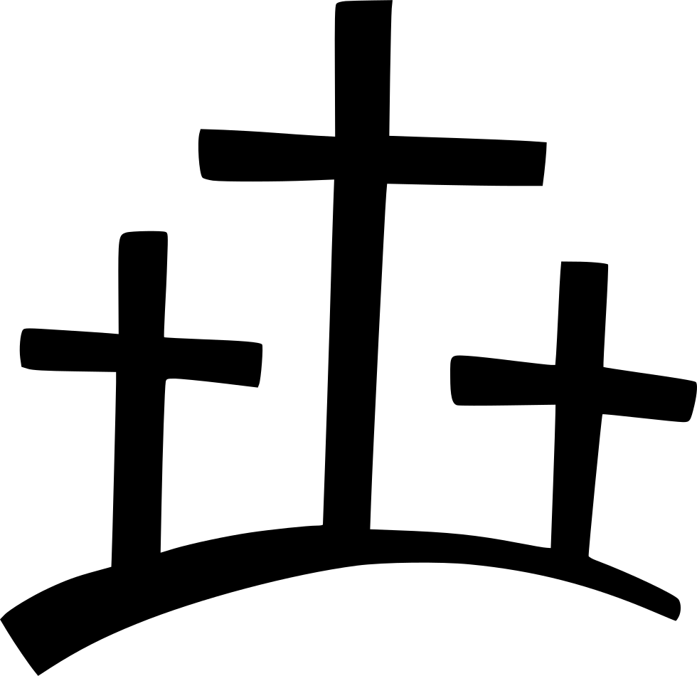 Cross Hill Comments - Cross On The Hill Svg (980x950), Png Download