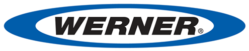 Wernerlogo - Werner 26-2 - Replacement Shoe / Feet Kit - Aluminum (500x243), Png Download