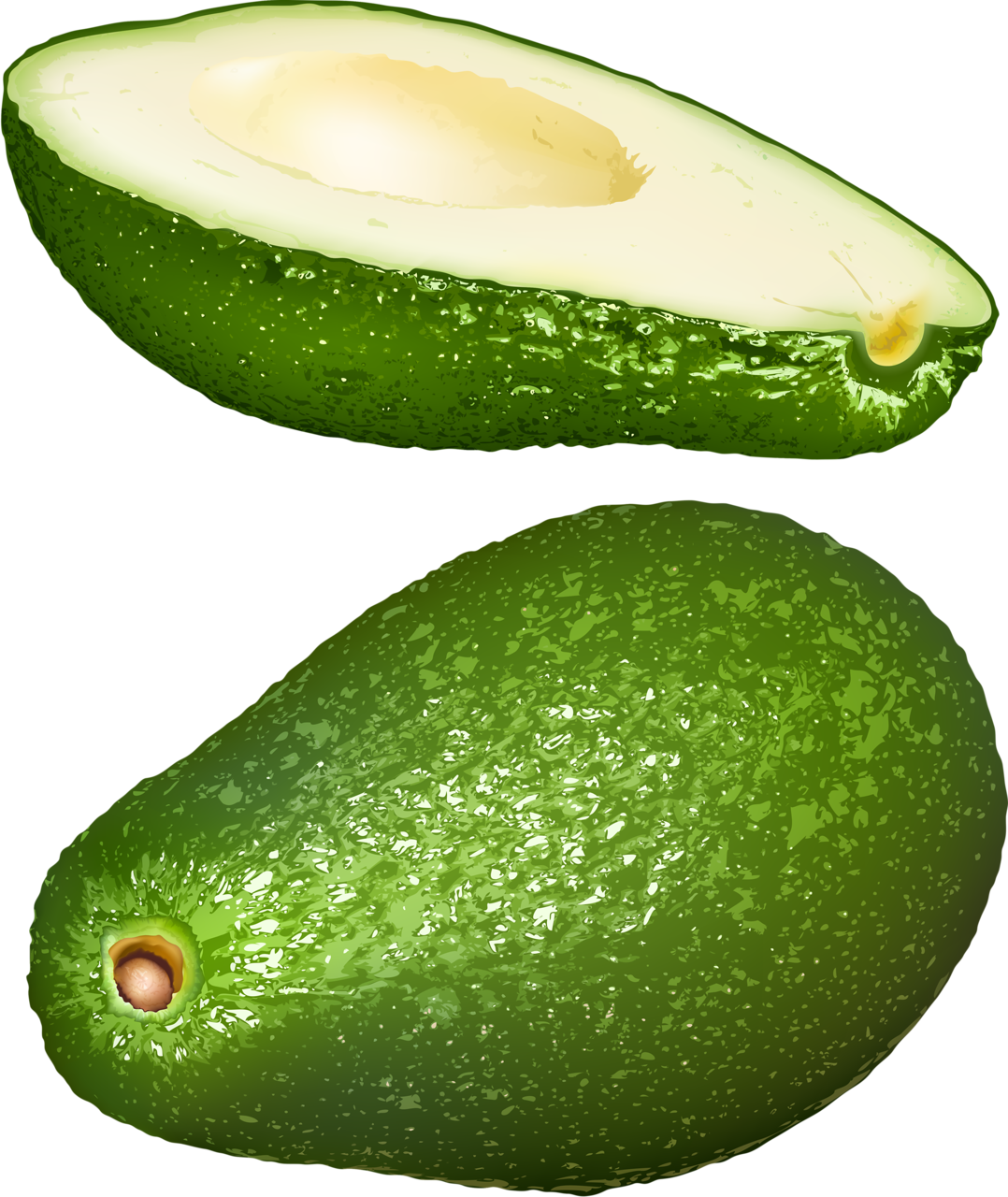 Яндекс - Фотки - Avocado (1078x1280), Png Download