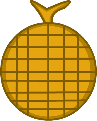 Cantaloupe - Illustration (331x414), Png Download