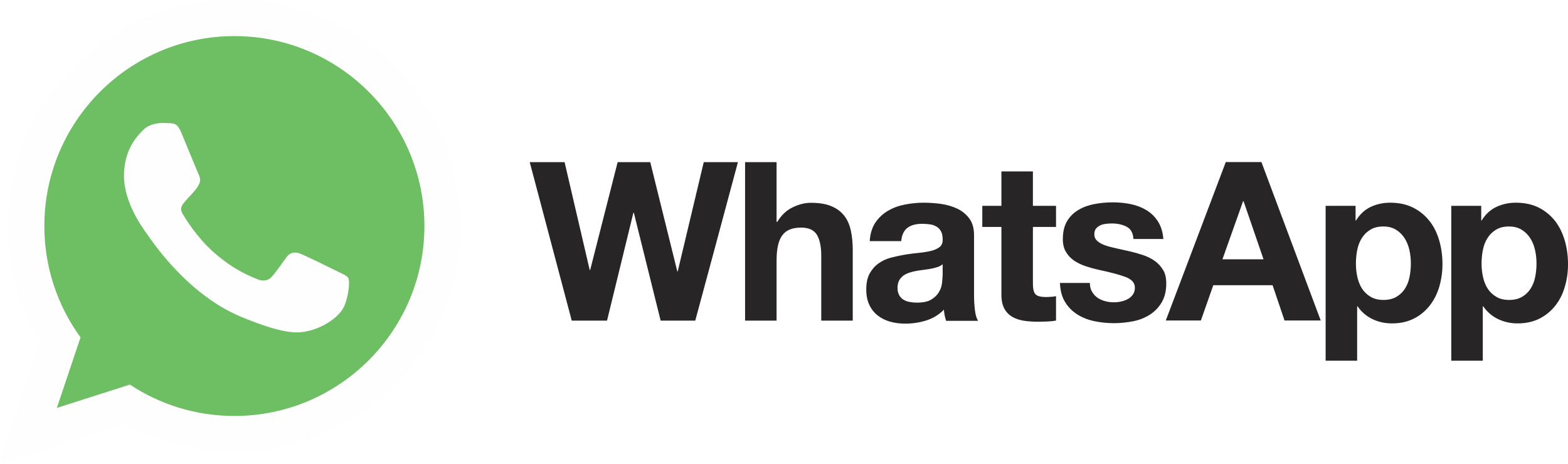 El Botón Negro De Whatsapp Que Congela El Teléfono - Logo (2500x740), Png Download