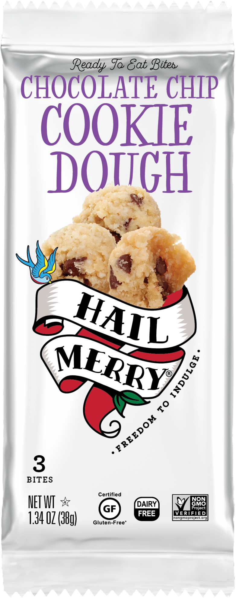 Download Chocolate Chip Cookie Dough Sleeve Hail Merry Chocolate Almond Butter Cup Full Size