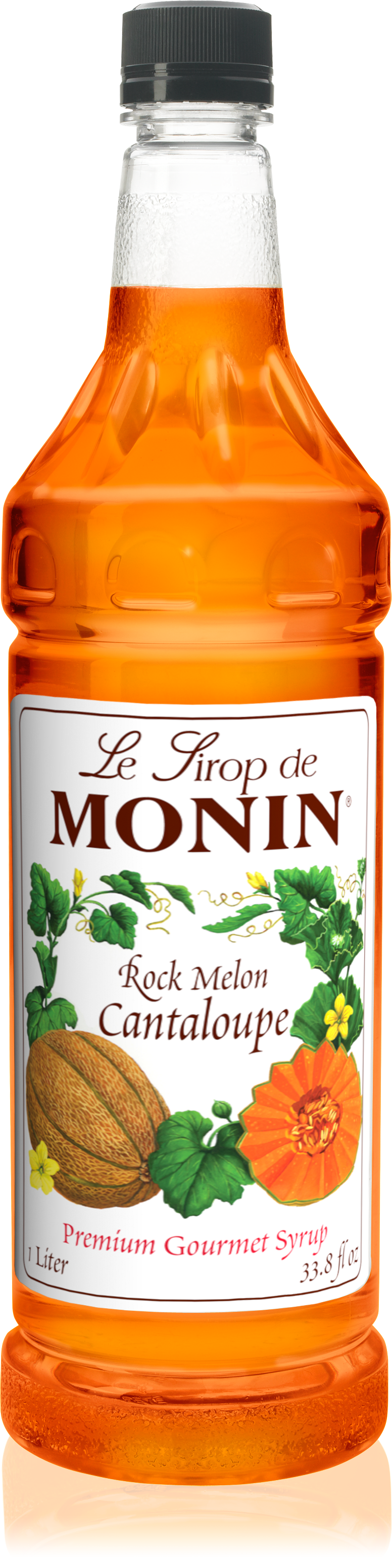 Description - Monin Vanilla Syrup 1l (776x3082), Png Download