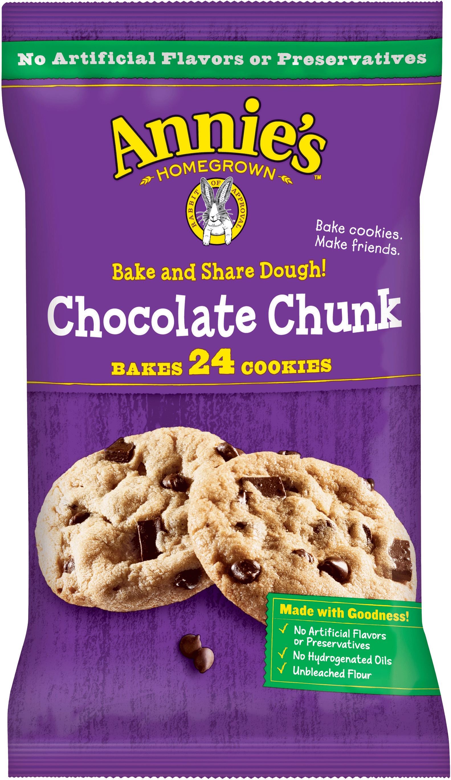 Choc Chip Cookies - Annie's Homegrown Quinoa Rice Pasta & White Cheddar (1688x2824), Png Download